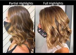 Partial VS Full Highlights on Black Hair