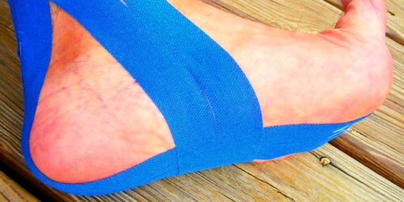 How To Use KT Tape For Heel Pain
