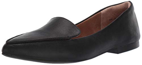 Amazon Essentials Women's Loafer Flat, Black, 7.5 B US