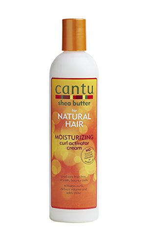 Cantu Shea Butter for Natural Hair Moisturizing Curl Activator Cream, 12 Fl Oz