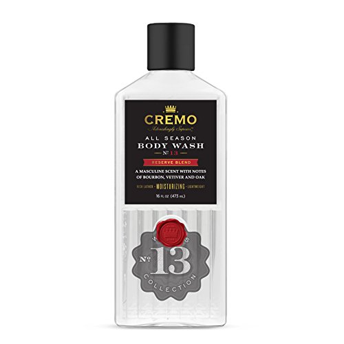 Cremo Rich-Lathering Reserve Blend Body Wash, An Elevated Blend with Notes of Kentucky Bourbon, Smoked Vetiver and American Oak, 16 Oz