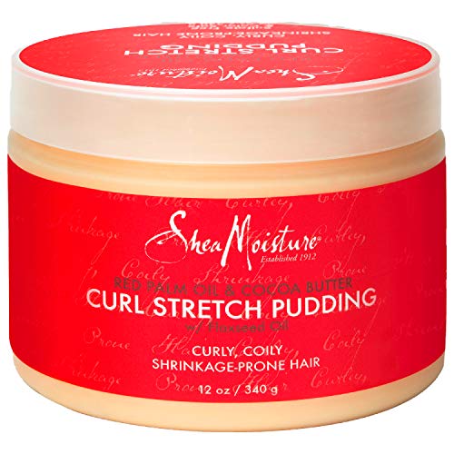 Sheamoisture Curl Stretch Pudding for Curls Red Palm Oil and Cocoa Butter with Shea Butter 12 oz
